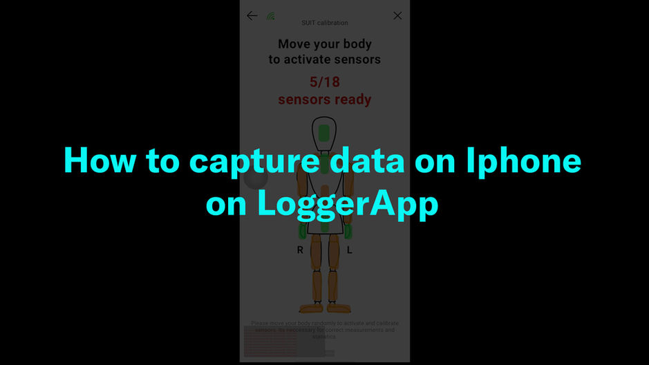 How to capture data on Iphone - LoggerApp